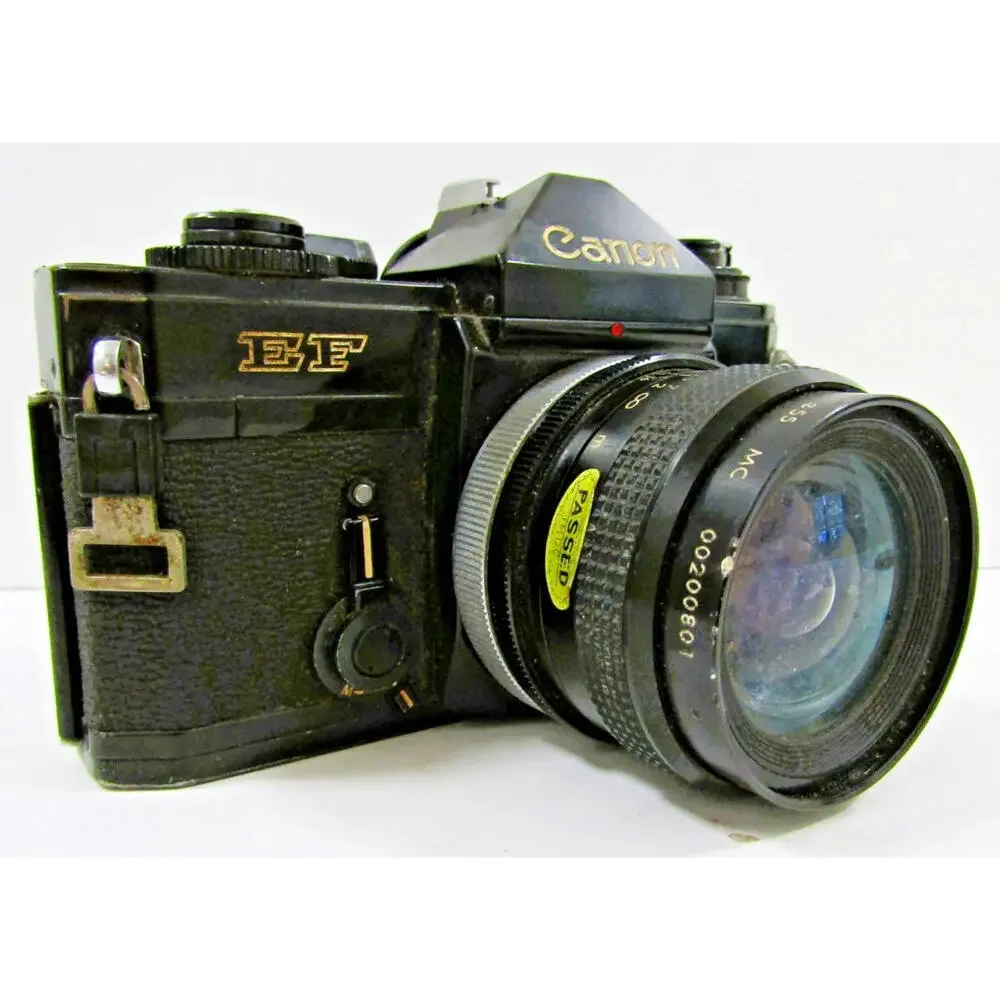 Canon EF 35mm Film Single-Lens Reflex SLR Camera with Kiron Precision 24mm Lens